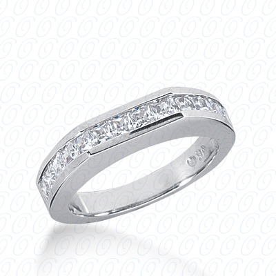 14KP Channel Set 0.98 CT. Princess